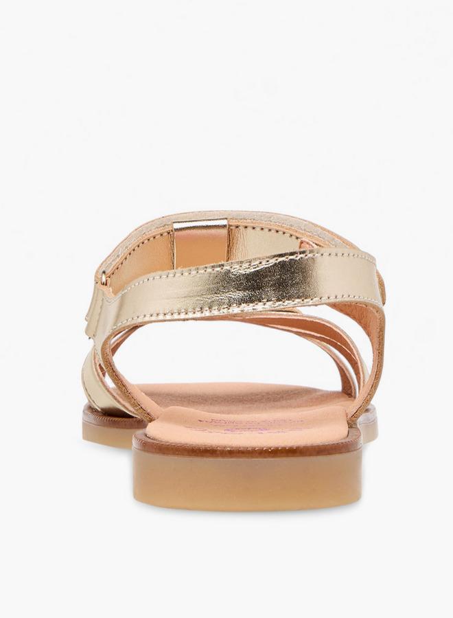 Pablosky Girls Hook and Loop Strap Sandals - Image 4